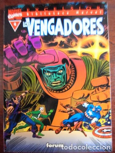 Libros: Biblioteca Marvel,Los Vengadores num.4,Ed. Forum - Foto 1