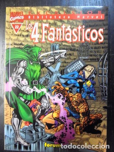 Libros: Biblioteca Marvel,Los 4 Fantasticos num.22,Ed.Forum - Foto 1