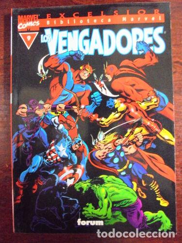 Libros: Biblioteca Marvel,Los Vengadores num.9,Ed. Forum - Foto 1