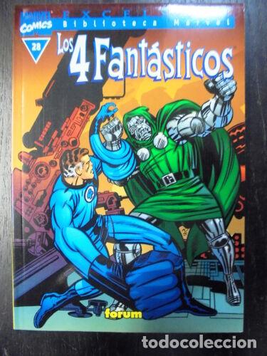 Libros: Biblioteca Marvel,Los 4 Fantasticos num.28,Ed.Forum - Foto 1
