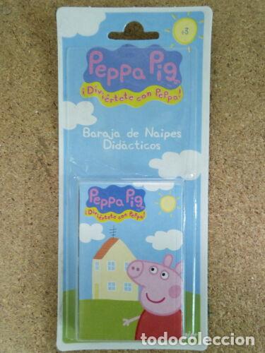 Libros: Peppa Pig,Blister Cartas Fournier 2003