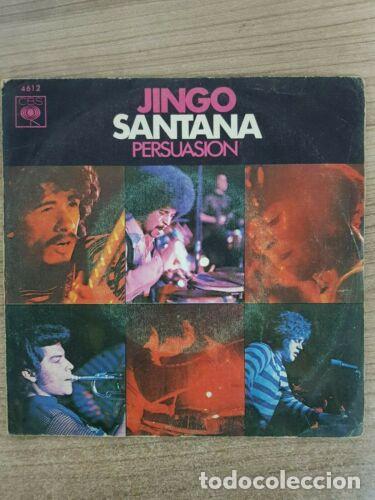 Libros: Disco Single 45 R.P.M.Jingo Santana.Persuasion - Foto 1