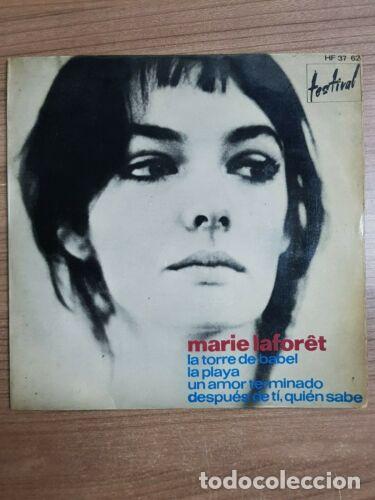 Libros: Disco Single 45 R.P.M.Marie Laforet.La Torre de Babel - Foto 1