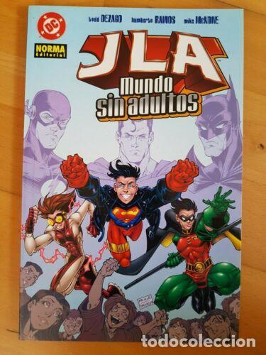 Libros: JLA Mundo sin Adultos.DC Norma - Foto 1