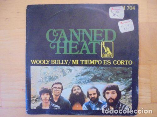 Libros: Disco Single 45 R.P.M.Canned Heat.Wooly Bully - Foto 1