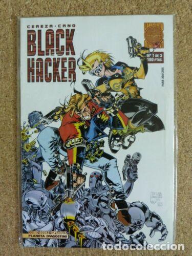 Libros: Black Hacker.Cereza/Cano.Coleccion de 3 Comics.Laberinto.Planeta - Foto 1