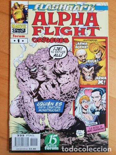 Libros: Flashback Alpha Flight Origenes.Marvel.Forum - Foto 1