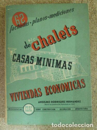 Libros: Fachadas Planos Mediciones de Chalets.Anselmo Rodriguez Hernandez - Foto 1