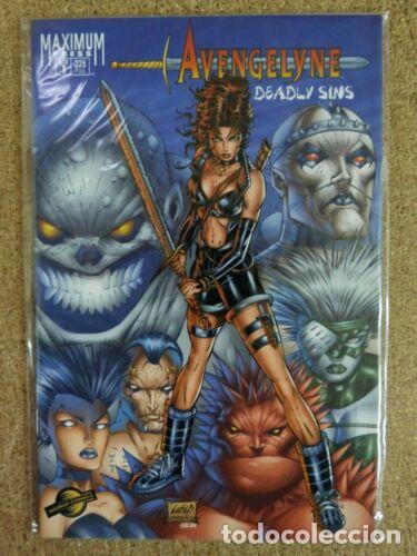 Libros: Avengeline Deadly Sins.Coleccion de 2 Comics.Maximum Press.Planeta - Foto 1