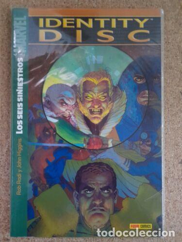 Libros: Los Seis Siniestros.Identity Disc.Marvel.Panini - Foto 1