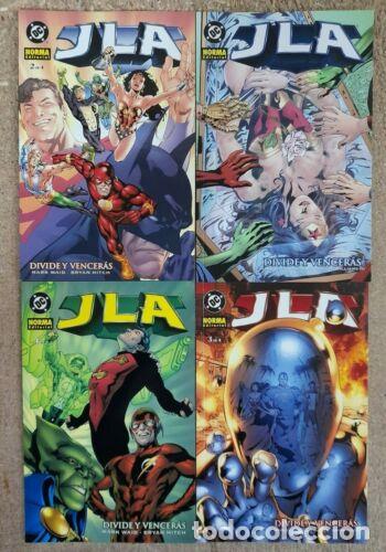 Libros: JLA:Divide y Venceras.Coleccion Completa de 4 Tomos.DC Comics.Norma - Foto 1