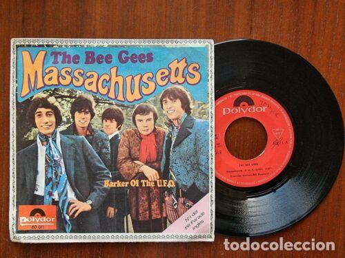 Libros: Disco Single 45 R.P.M.The Bee Gees.Massachusetts