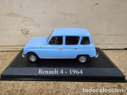Libros: Renault 4.a&ntilde;o 1964 1/43 con Base - Foto 1