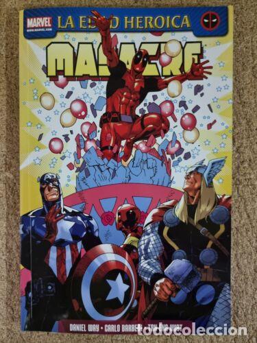 Libros: Masacre.Sue&ntilde;an los Idiotas con estupidez electrica.Marvel.Panini - Foto 1