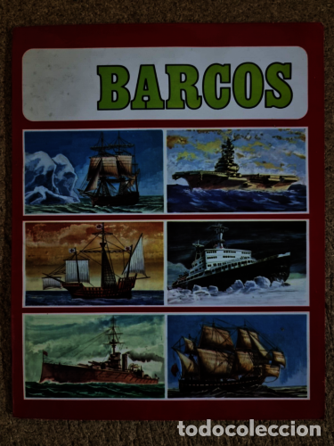 Libros: Album Barcos.Completo.32 cromos.Ediciones Susaeta - Foto 1