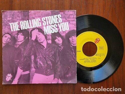 Libros: Disco Single 45 R.P.M.The Rolling Stones.Miss You