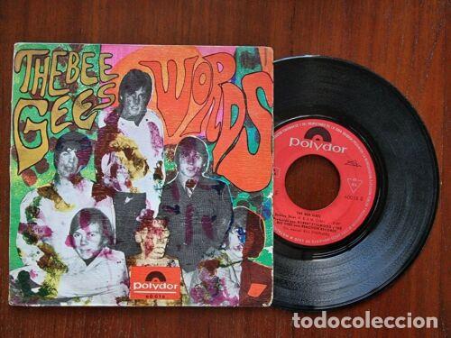 Libros: Disco Single 45 R.P.M.The Bee Gees.Words