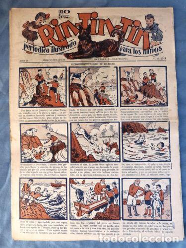 Libros: Rin Tin Tin num.33 Editorial Marco 10 cts. 1928 - Foto 1