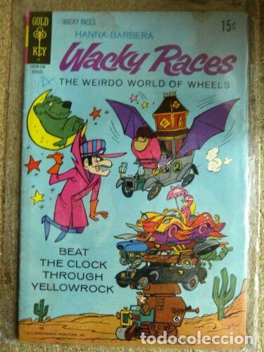 Libros: Hanna-Barbera Wacky Racers.num 4.Gold Key.a&ntilde;o 1971