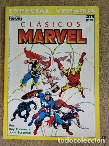 Libros: Clasicos Marvel.Especial Verano 1990.Marvel.Forum - Foto 1
