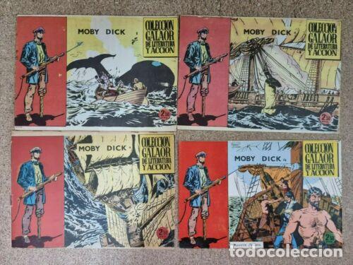 Libros: Moby Dick.Coleccion Completa 4 Tebeos.Galaor - Foto 1