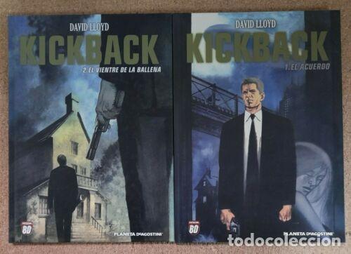 Libros: Kickback.David Lloyd.Coleccion Completa de 2 Tomos.Especial BD.Planeta - Foto 1
