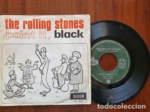 Libros: Disco Single 45 R.P.M.The Rolling Stones.Paint it Black