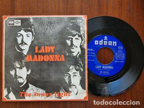 Libros: Disco Single 45 R.P.M.The Beatles.Lady Madonna