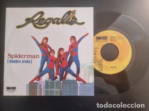 Libros: Disco Single 45 R.P.M.Regaliz.Spiderman - Foto 1