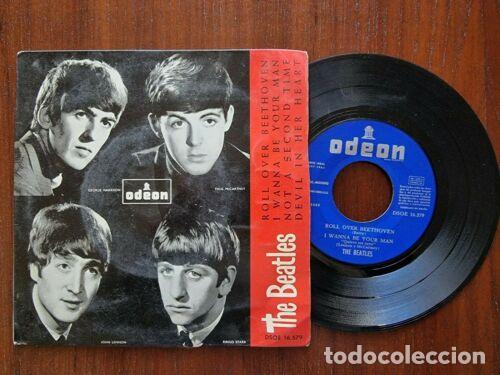 Libros: Disco Single 45 R.P.M.The Beatles.Roll over Beethoven - Foto 1