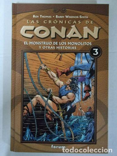 Libros: Las Cronicas de Conan Tomo 3.Roy Thomas.Barry Windsor-Smith.Forum - Foto 1