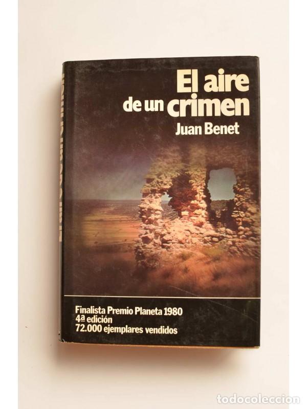 Libros: El aire de un crimen - BENET, Juan - Foto 1