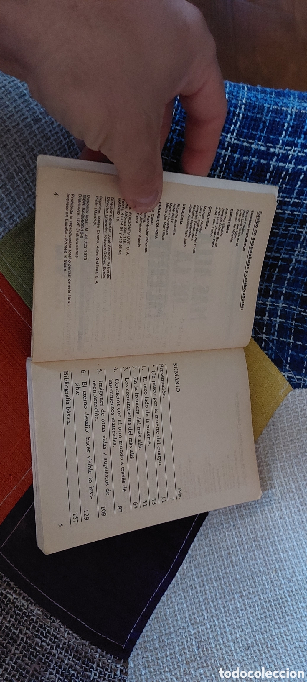 Libros: Libro M&aacute;s all&aacute; de la muerte -Dr. Jim&eacute;nez del Oso- (LB) - Foto 5