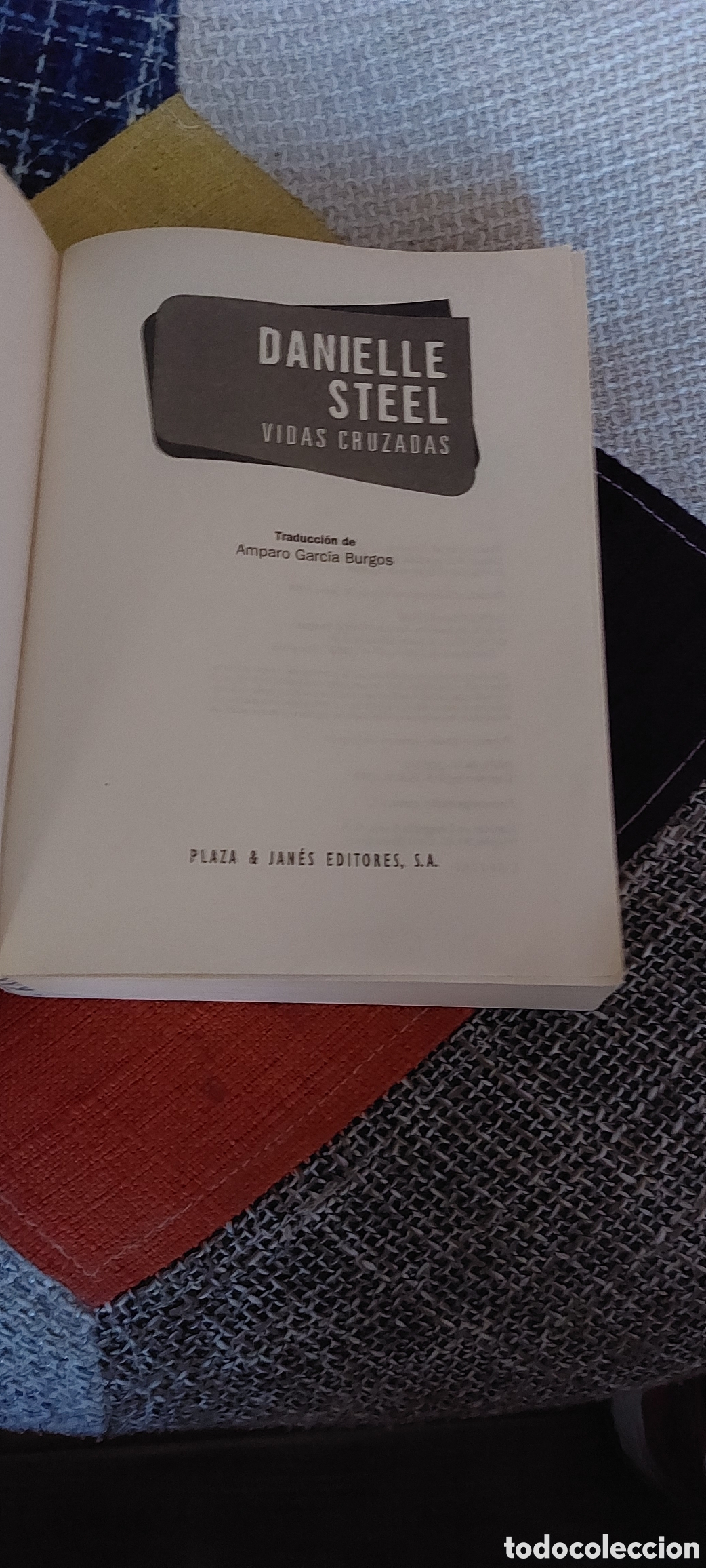 Libros: Libro Vidas Cruzadas -Danielle Steel- 1&deg; Edicion (LB) - Foto 4