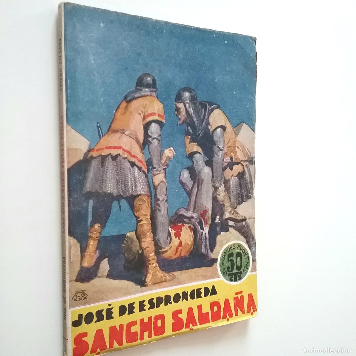 Libros: Jos&eacute; de Espronceda - Sancho Salda&ntilde;a 3 - Foto 1