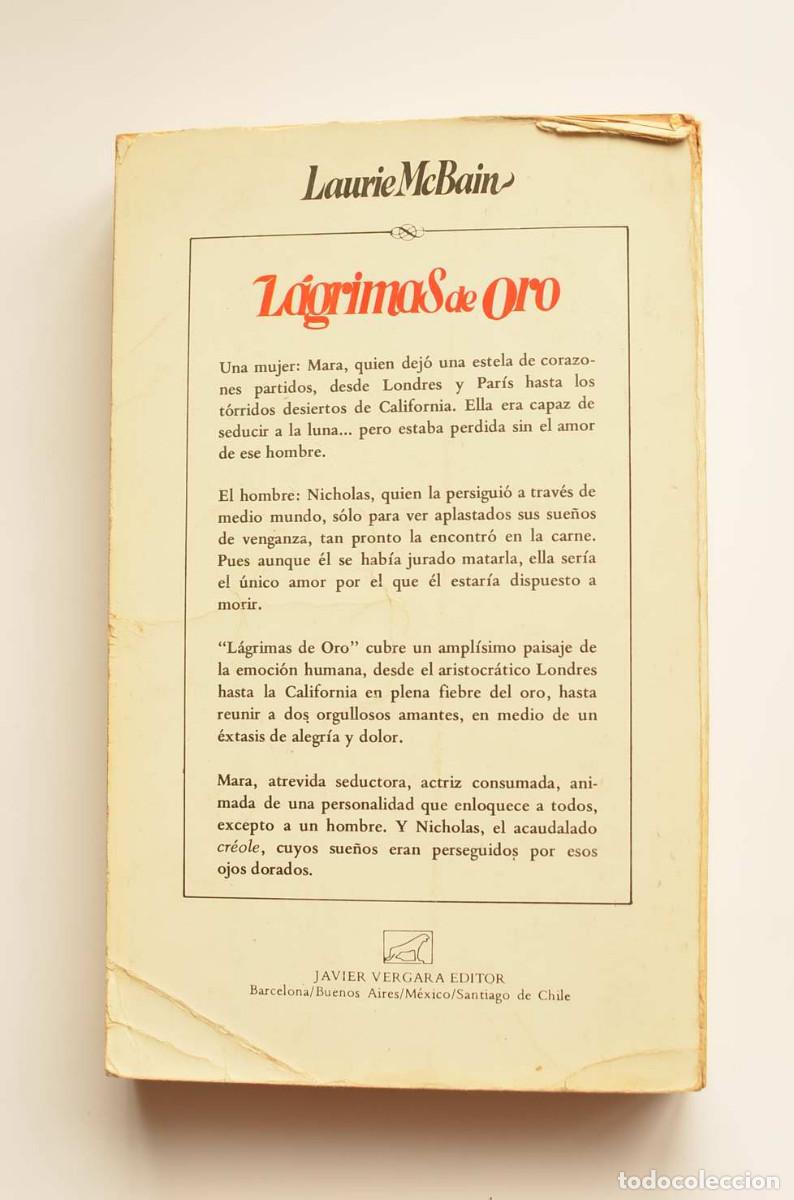 Libros: L&aacute;grimas de oro - MCBAIN, Laurie - Foto 4