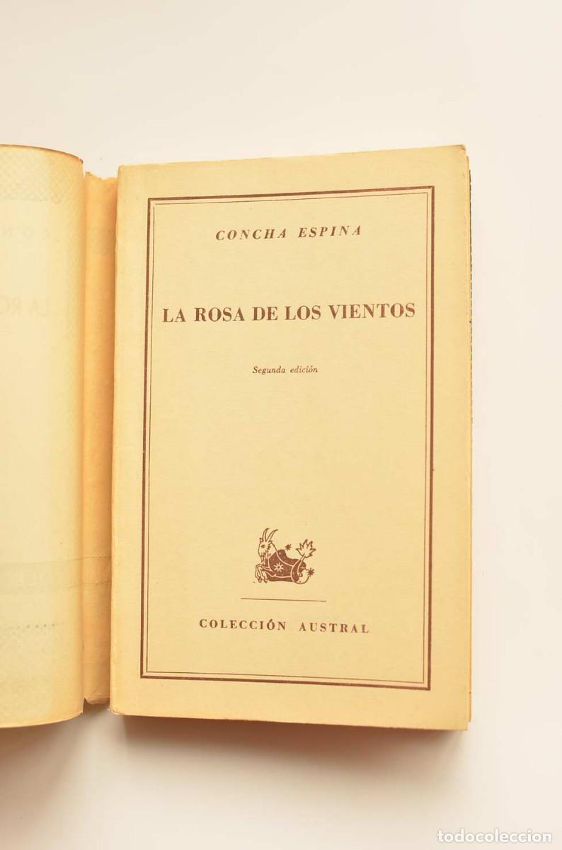 Libros: La rosa de los vientos - ESPINA, Concha - Foto 2