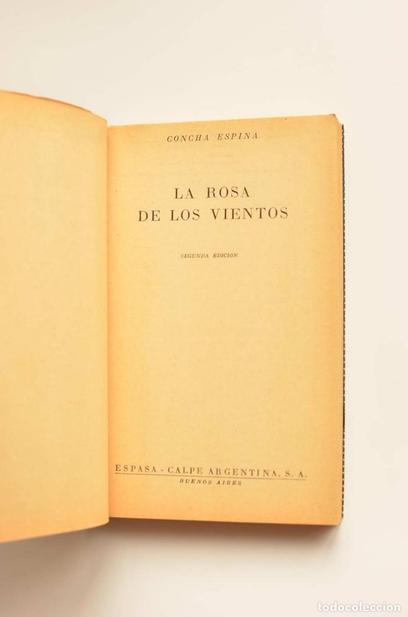Libros: La rosa de los vientos - ESPINA, Concha - Foto 3