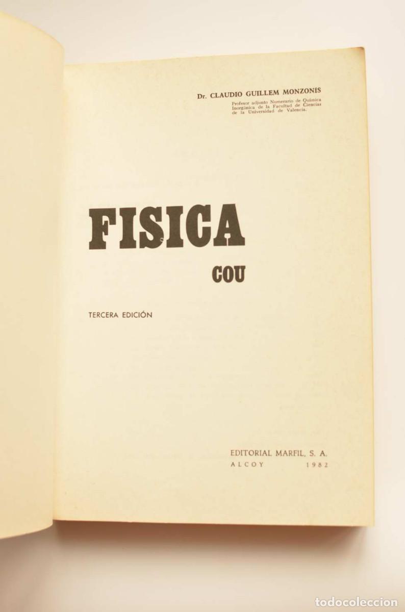 Libros: F&iacute;sica C.O.U. - GUILLWM MONZONIS, Claudio - Foto 2
