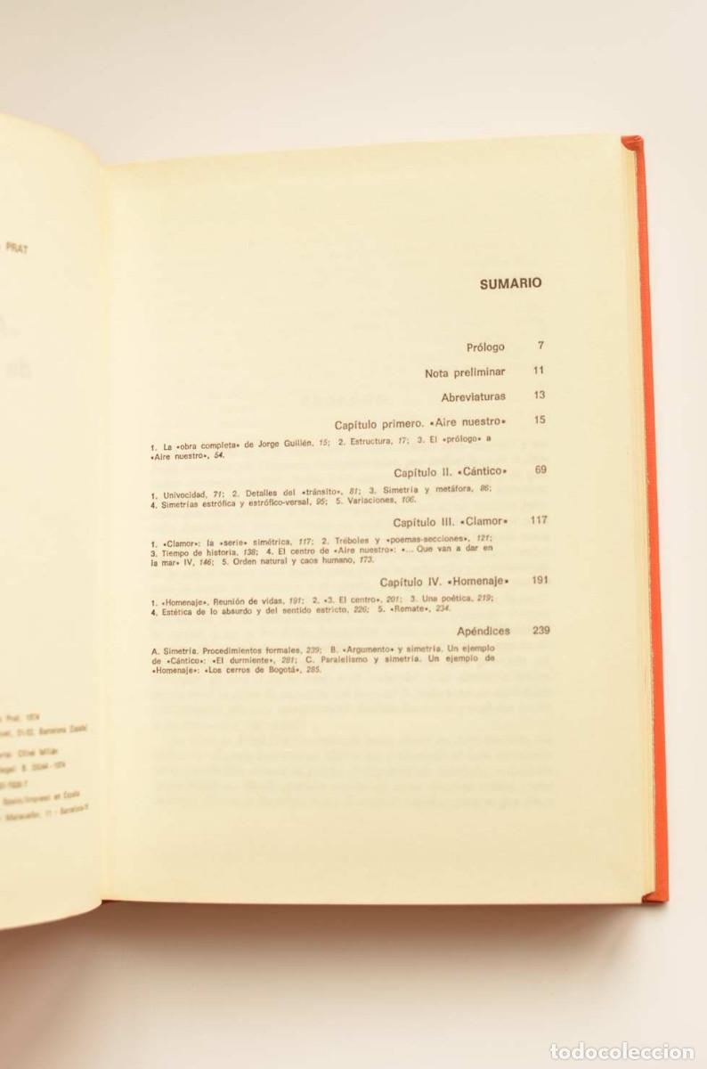 Libros: Aire Nuestro, de Jorge Guill&eacute;n - PRAT, Ignacio - Foto 3