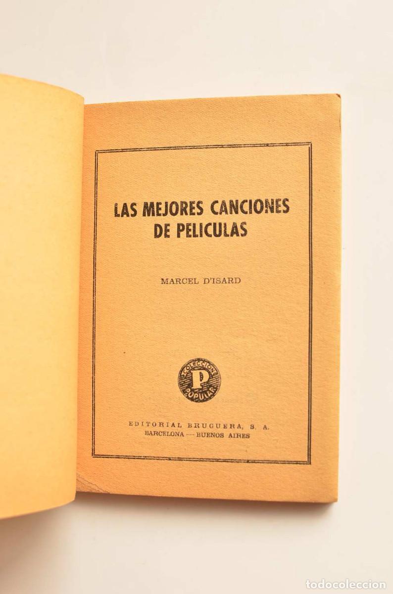 Libros: Las mejores canciones de pel&iacute;culas - DISARD, Marcel - Foto 2
