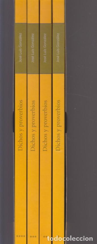 Libros: DICHOS Y PROVERBIOS. 4 TOMOS. COMPLETO - JOSE LUIS GONZALEZ - Foto 1