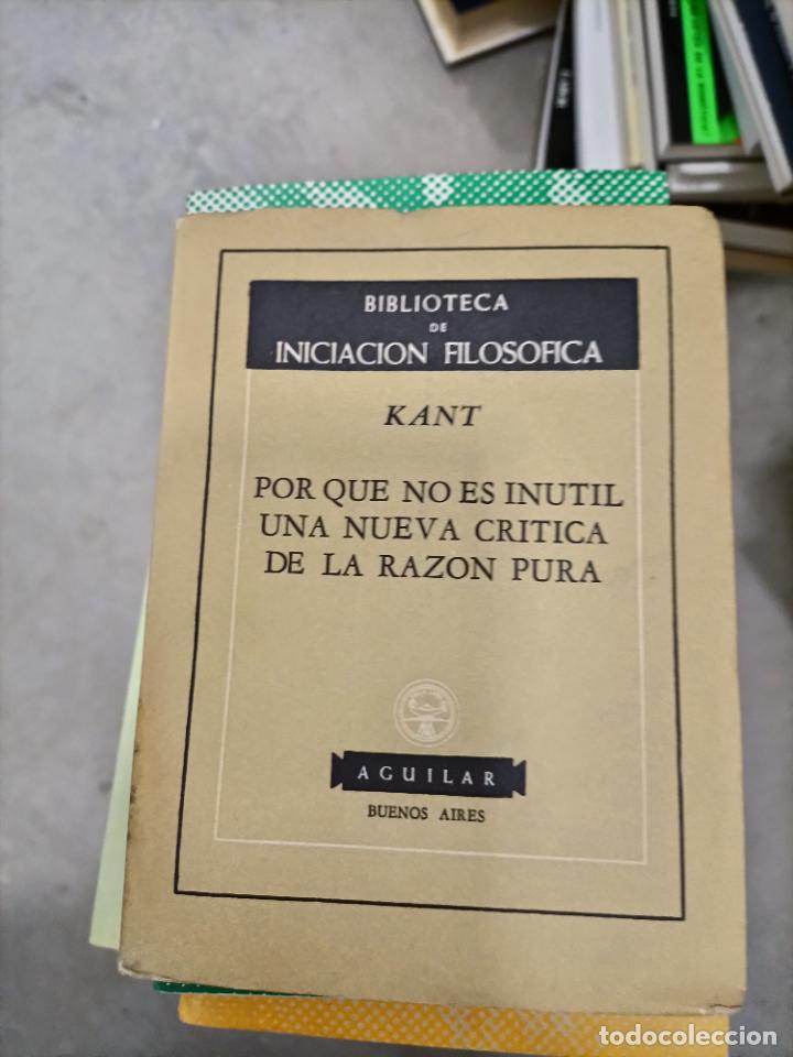 Libros: kant porque no es inutil una nueva critica de la razon pura