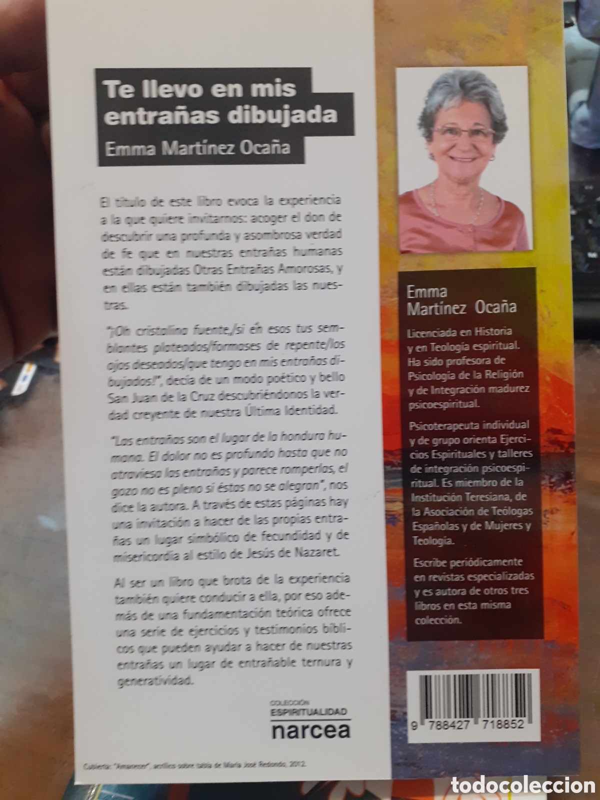 Libros: TE LLEVO EN MIS ENTRA&Ntilde;AS DIBUJADA - MARTINEZ OCA&Ntilde;A,Emma - Foto 2