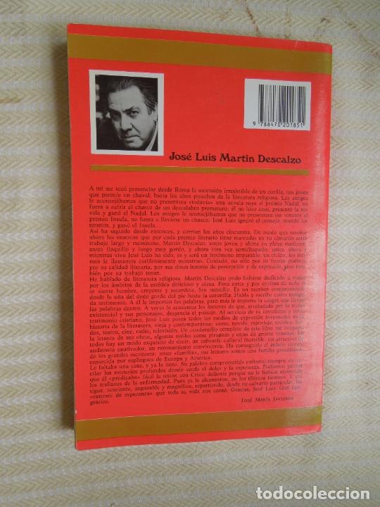 Libros: RAZONES PARA LA ESPERANZA - JOSE LUIS MARTIN DESCALZO - Foto 2