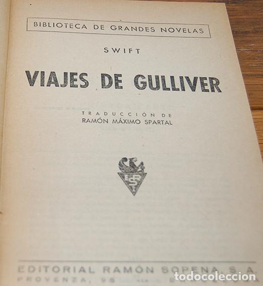 Libros: VIAJES DE GULLIVER - JONATAN SWIFT - Foto 2
