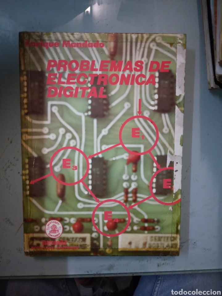 Libros: Enrique Mandado, Problemas de electr&oacute;nica digital, Marcombo - Foto 1