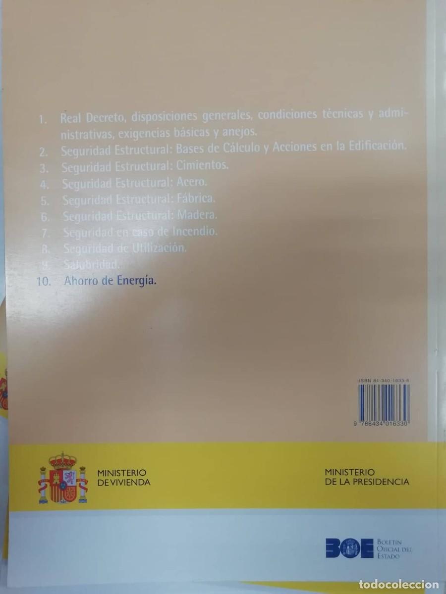 Libros: C&oacute;digo t&eacute;cnico de la Edificaci&oacute;n CTE. Colecci&oacute;n separatas. Completo 10 tomos - Foto 1