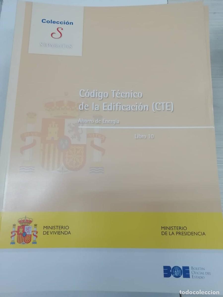 Libros: C&oacute;digo t&eacute;cnico de la Edificaci&oacute;n CTE. Colecci&oacute;n separatas. Completo 10 tomos - Foto 3