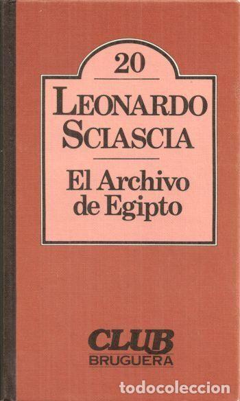 Libros: EL ARCHIVO DE EGIPTO - Leonardo Sciascia - Foto 1